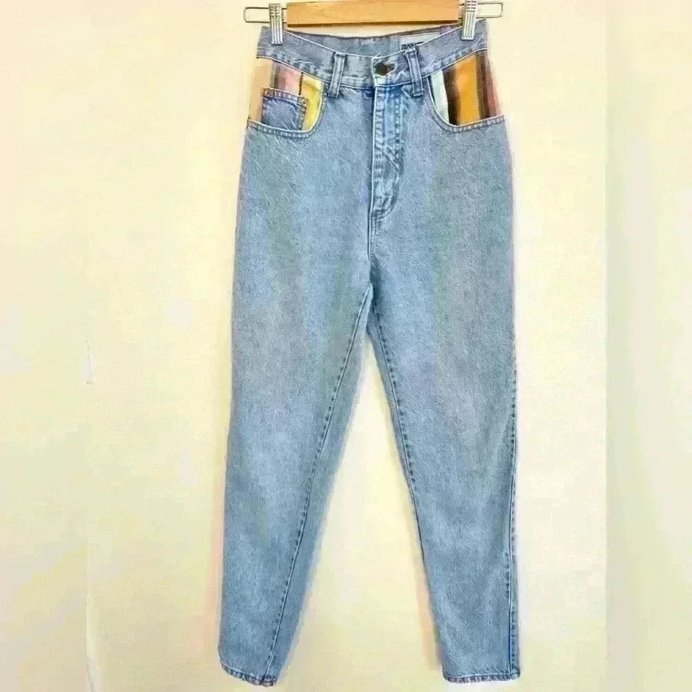 Mainframe Vintage Rare Tapered Denim Jeans Size 5